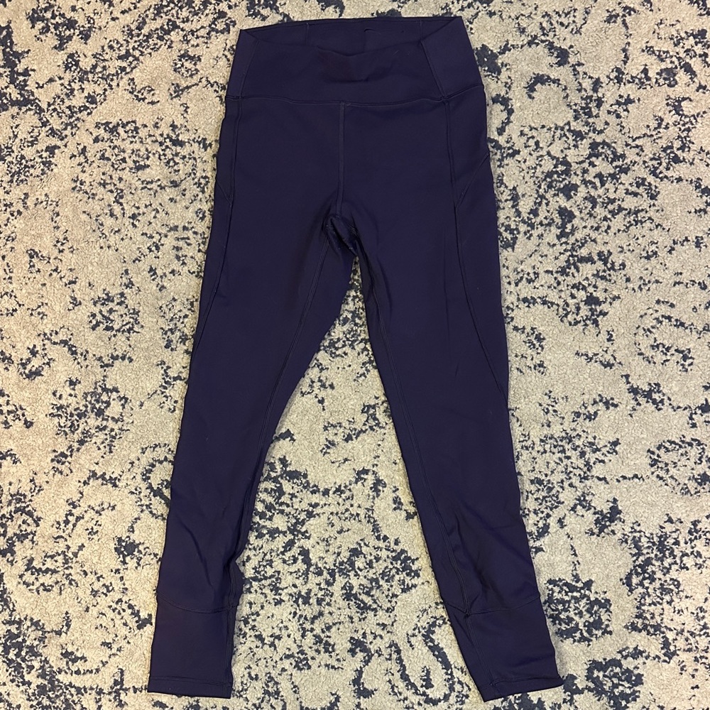 Lululemon Athletica Deep Blue Leggings